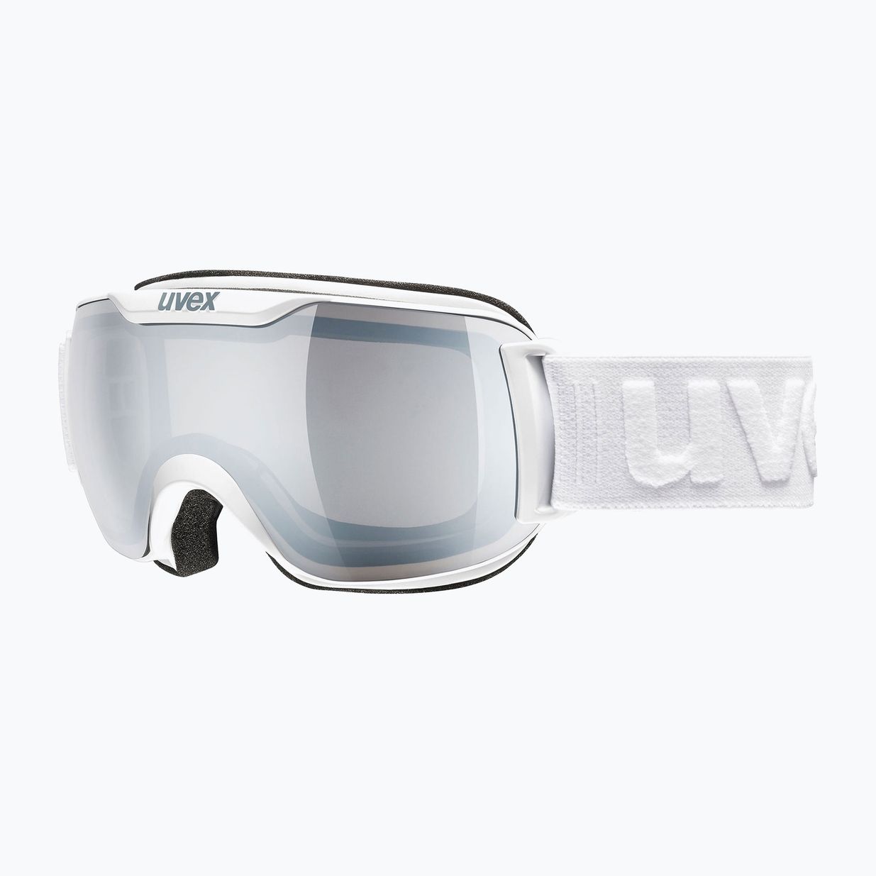 Маска лижна UVEX Downhill 2000 S LM white mat/mirror silver/clear 55/0/438/1026 6