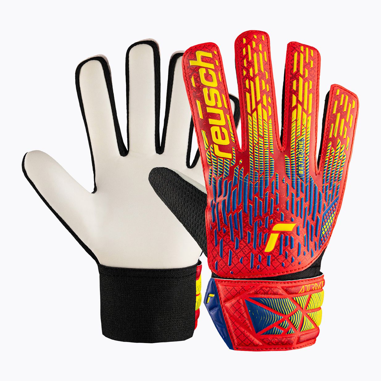 Дитячі воротарські рукавиці Reusch Attrakt Starter Solid Junior spain