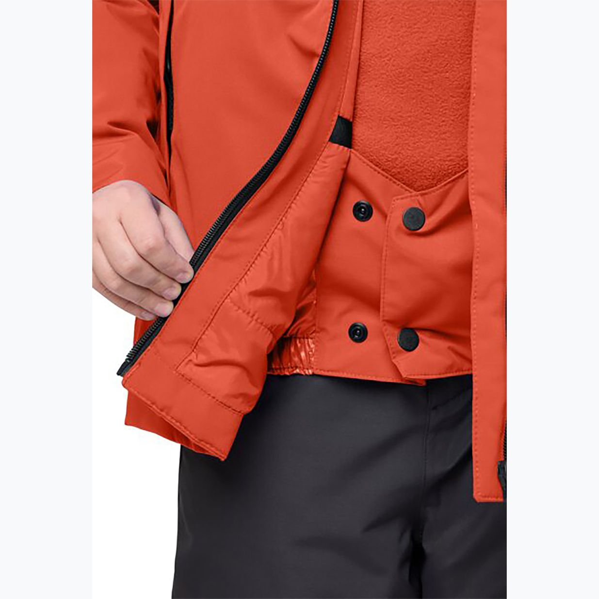 Пуховик дитячий Jack Wolfskin Actamic 2L Ins coral orange 3