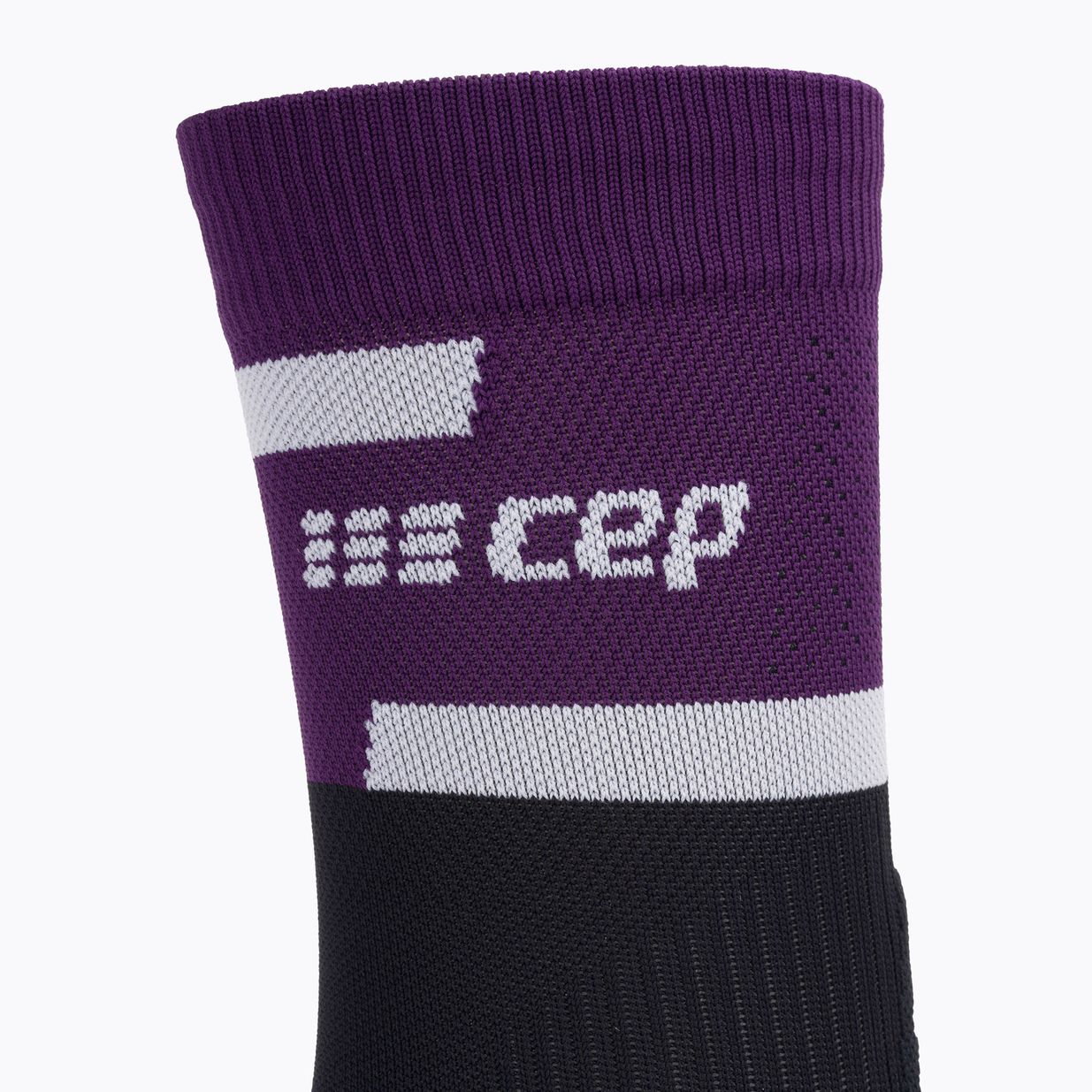 Шкарпетки компресійні бігові чоловічі CEP 4.0 Mid Cut violet/black 4