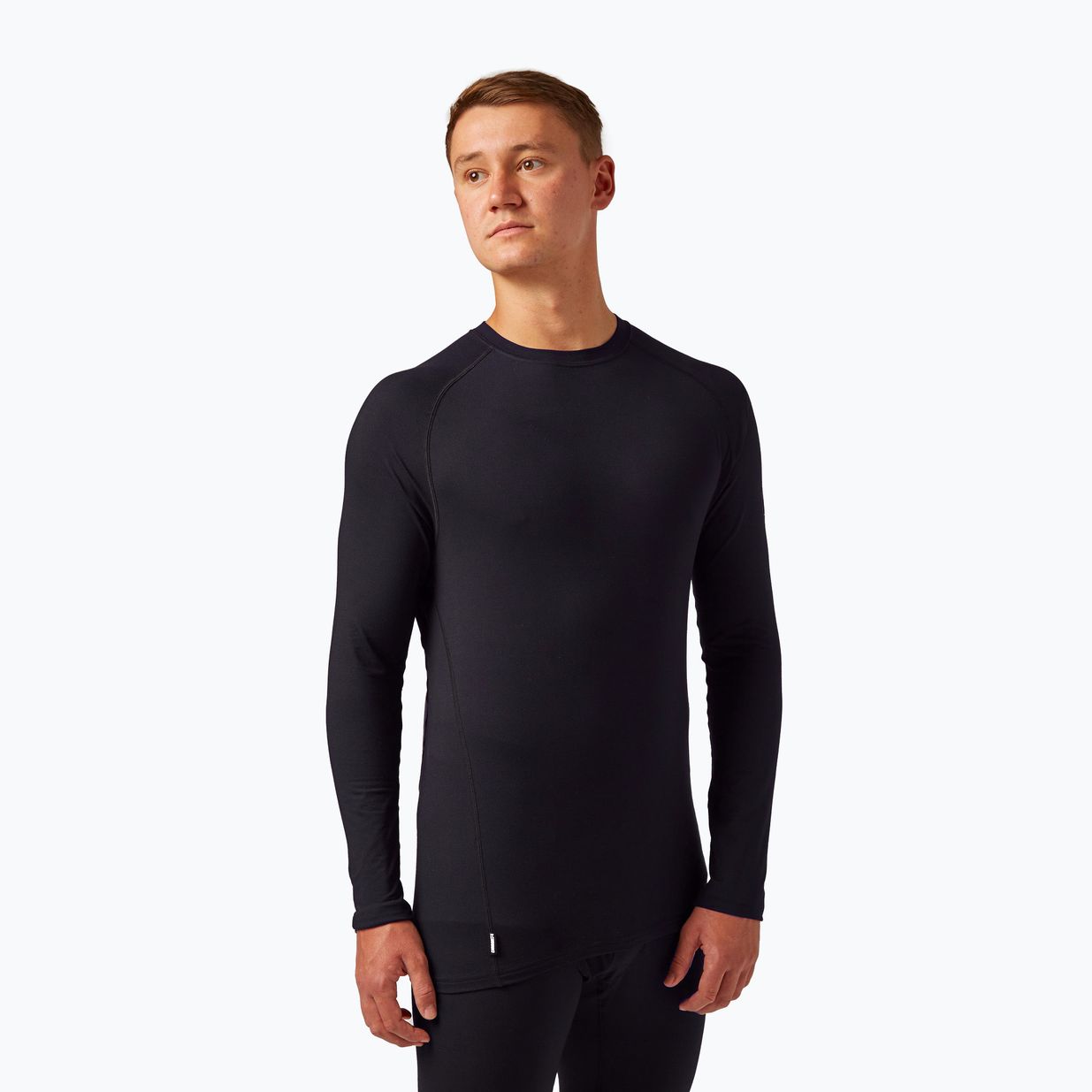 Лонгслів термоактивний чоловічий Surfanic Bodyfit Crewneck black