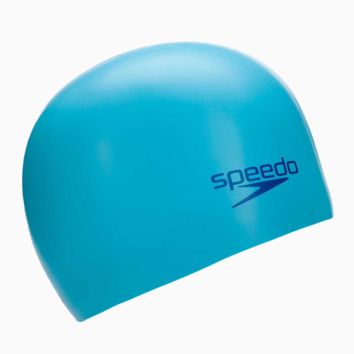 Шапочка для плавання дитяча Speedo Plain Moulded блакитна 8-709908420