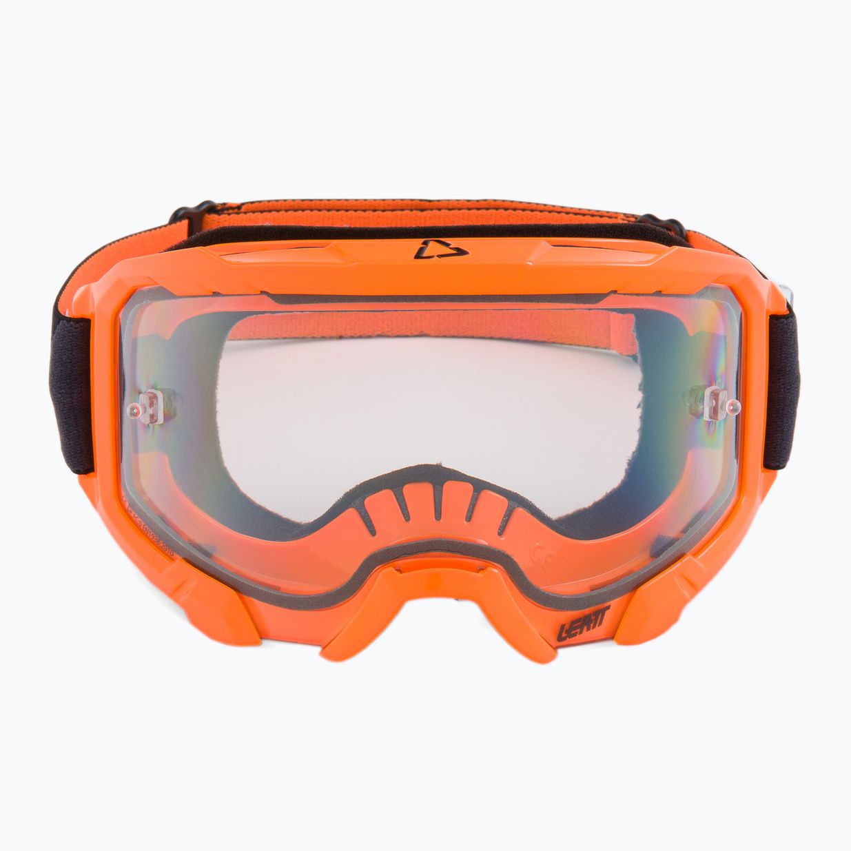 Маска велосипедна Leatt Velocity 4.5 neon orange / clear 8022010500 2