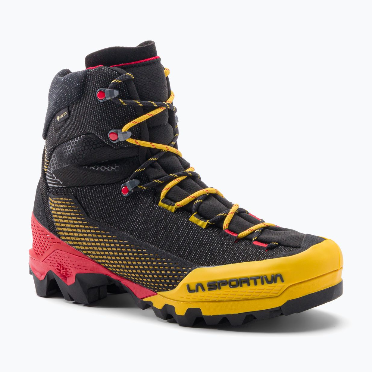 Черевики для альпінізму чоловічі La Sportiva Aequilibrium ST GTX чорно-жовті 31A999100