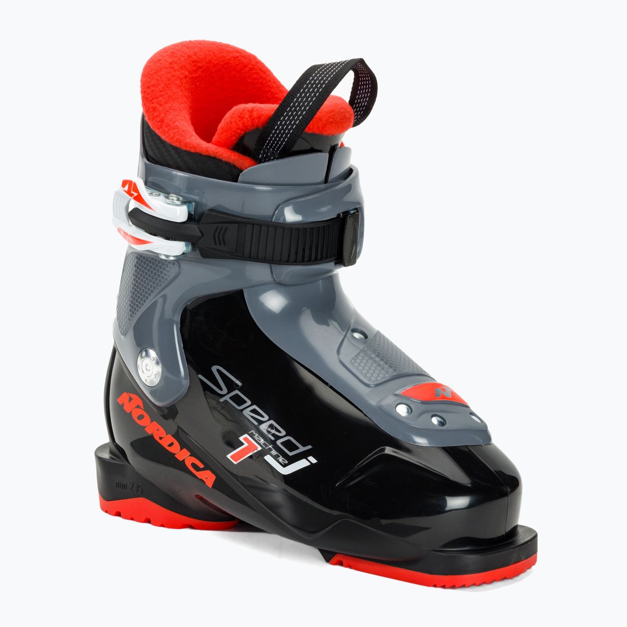 Черевики гірськолижні дитячі Nordica Speedmachine J1 black/anthracite/red