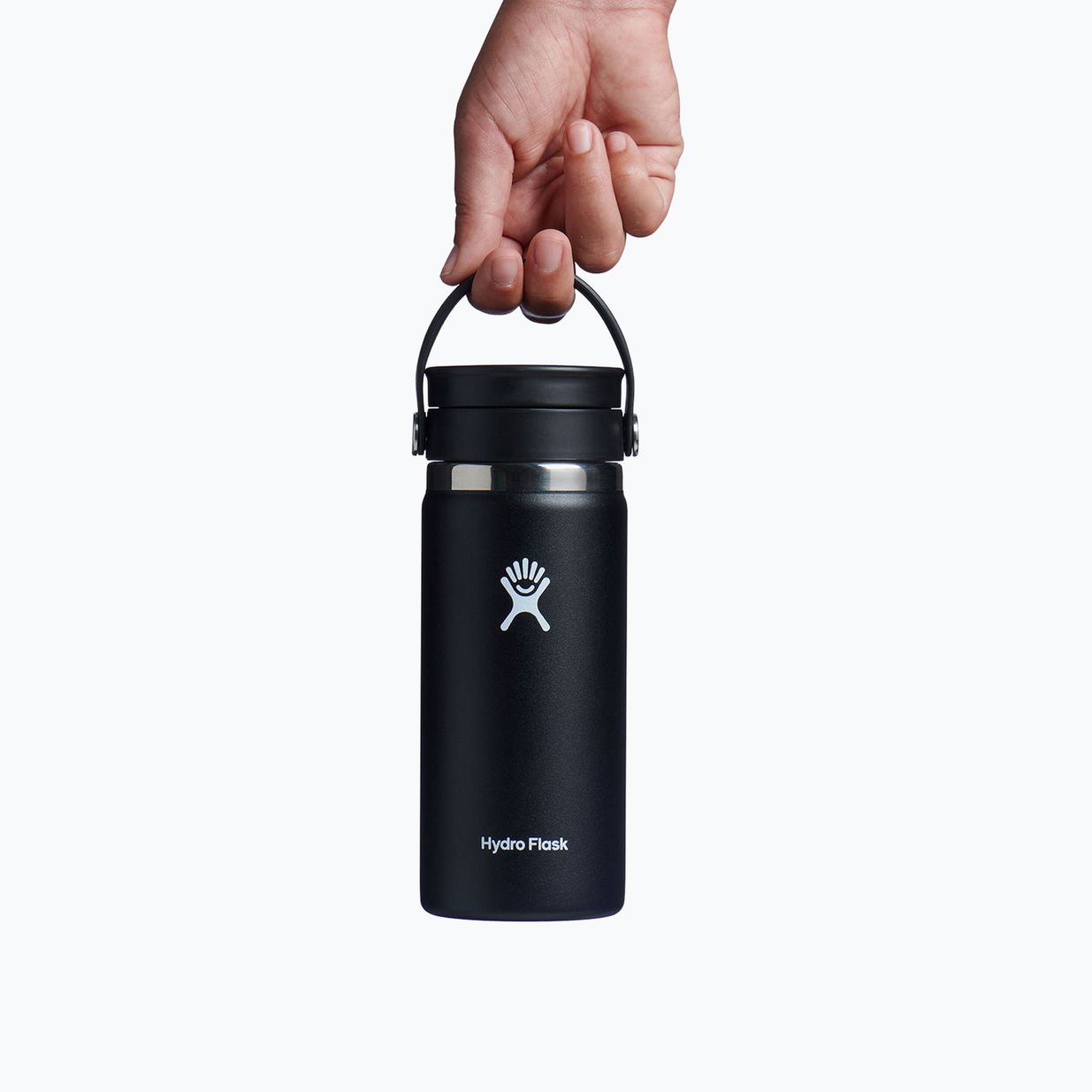 Термопляшка Hydro Flask Wide Flex Sip 470 ml чорна W16BCX001 6