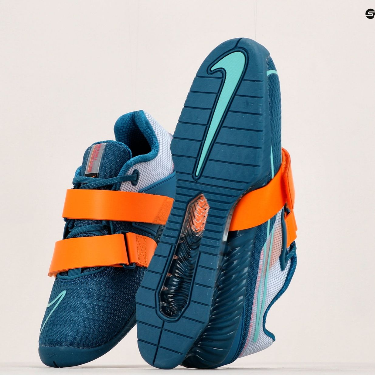 Кросівки для важкої атлетики Nike Romaleos 4 blue/orange 12