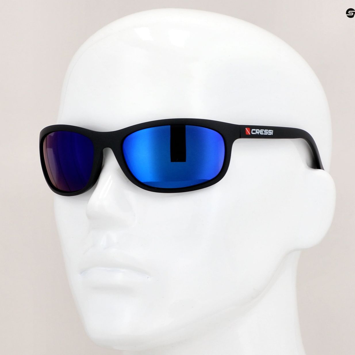 Сонцезахисні окуляри Cressi Rocker black/blue mirrored 7