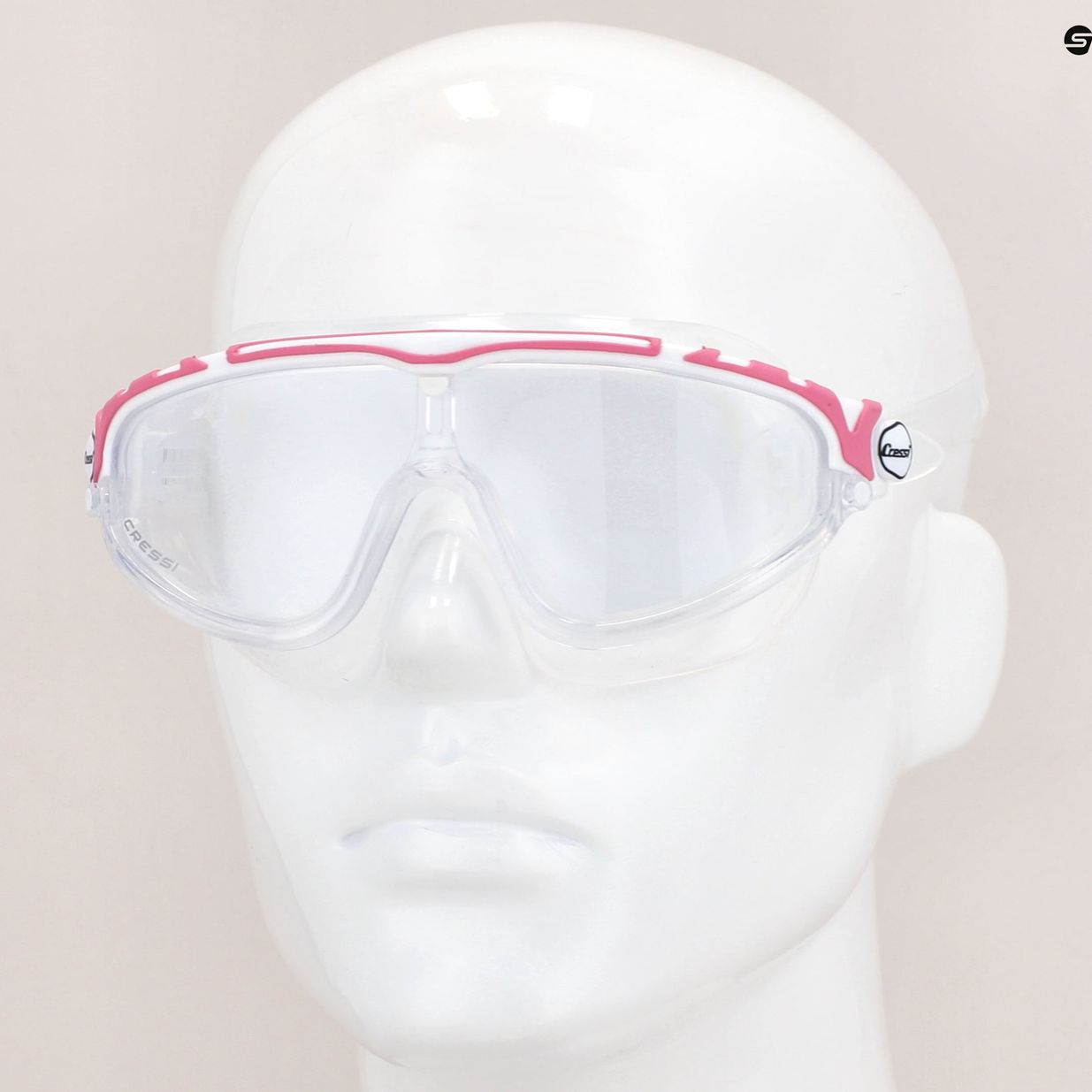 Маска для плавання Cressi Skylight clear/white/pink 8