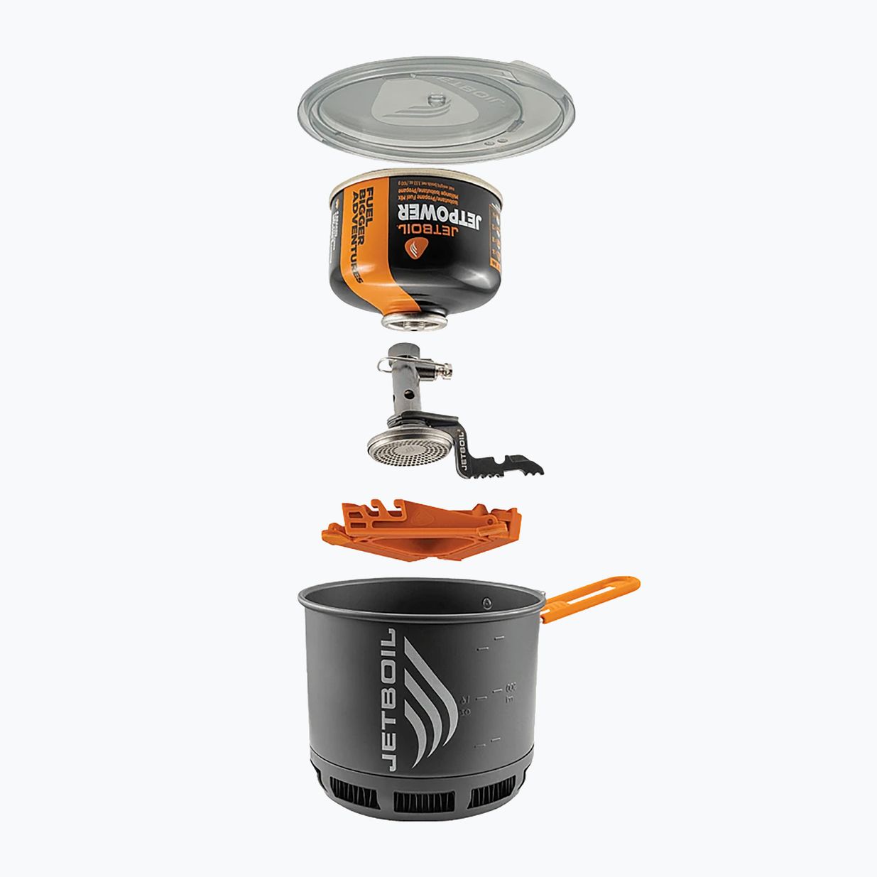 Металевий туристичний казанок Jetboil Stash Cooking System 2