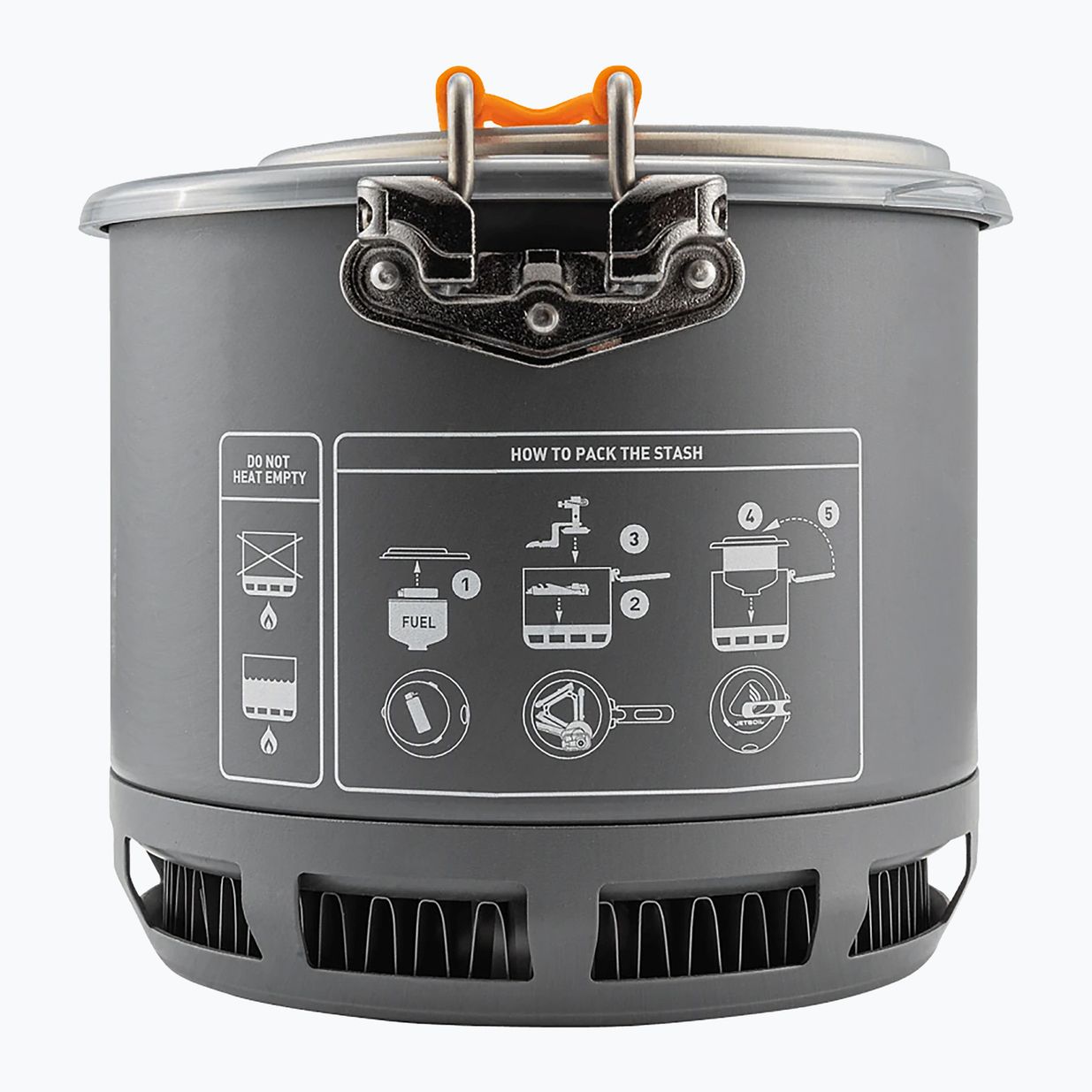 Металевий туристичний казанок Jetboil Stash Cooking System 7