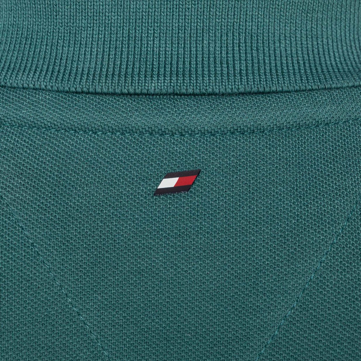 Футболка тренувальна чоловіча Tommy Hilfiger Textured Tape Polo green 8