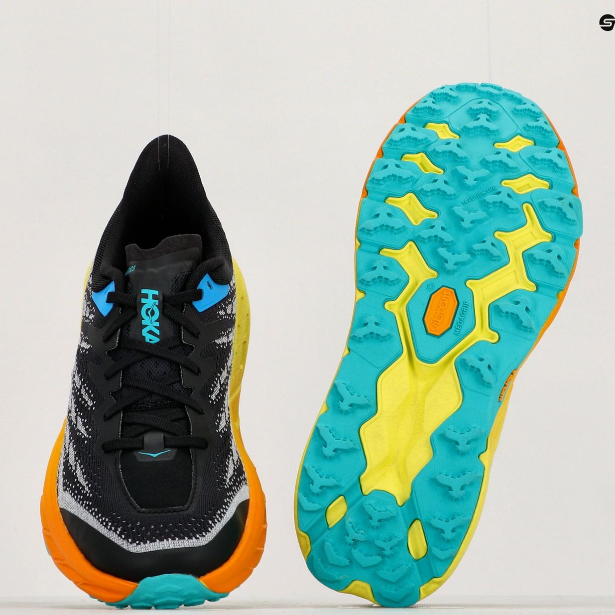 Чоловічі кросівки HOKA Speedgoat 5 чорний/вечірній первоцвіт 10