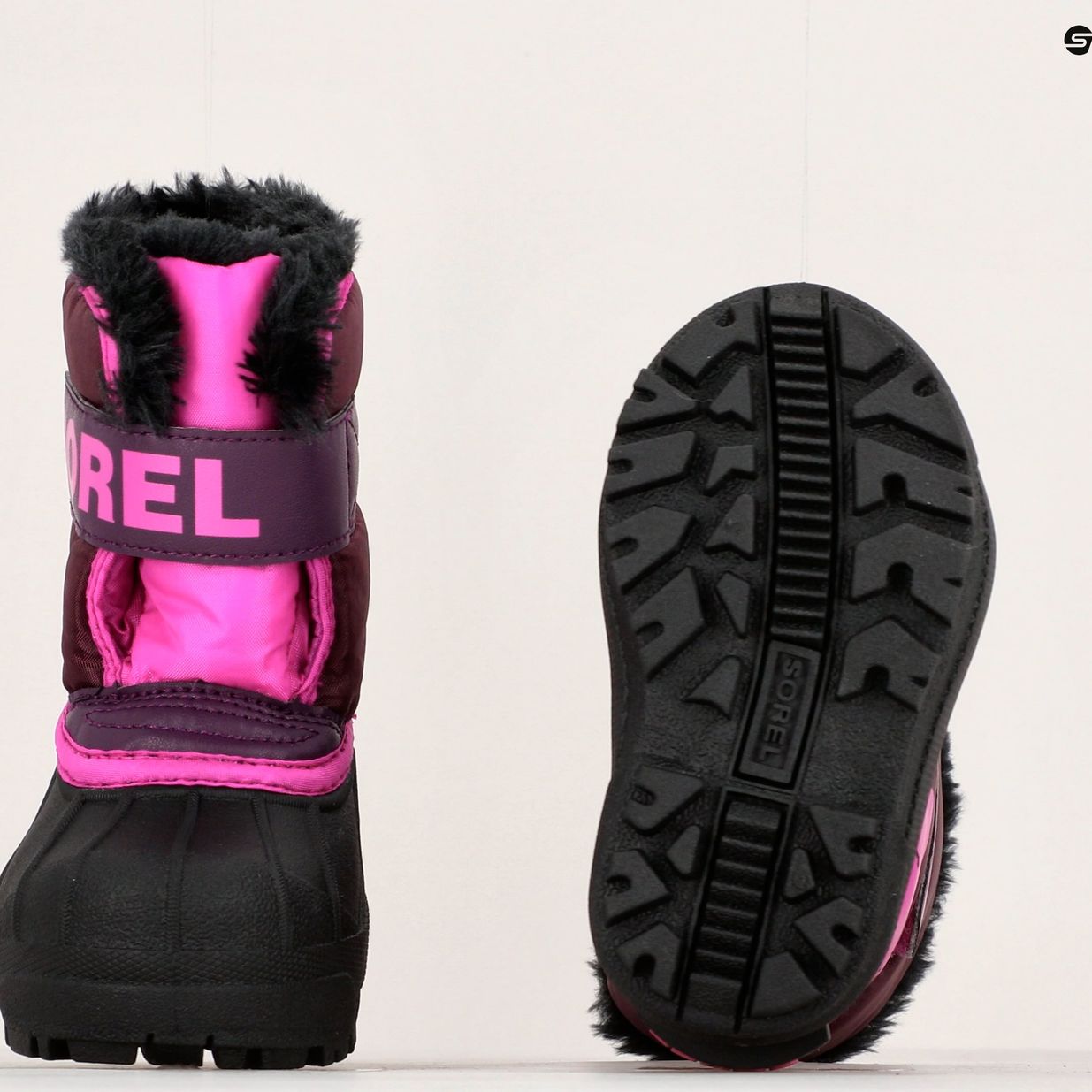 Снігоступи дитячі Sorel Snow Coммander purple dahlia/groovy pink 15