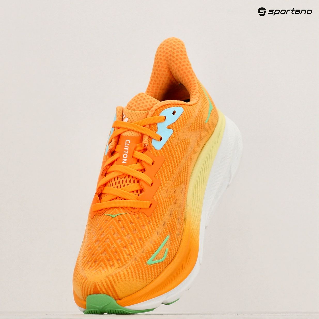 Кросівкі для бігу чоловічі HOKA Clifton 9 solar flare/sherbet 9