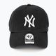47 Бейсболка MLB New York Yankees CLEAN UP бейсболка чорна 4