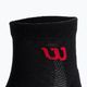 Шкарпетки тенісні чоловічі  Wilson Quarter 3 пари чорні WRA803102 4