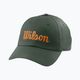 Бейсболка чоловіча Wilson Script Twill Hat зелена WRA788608 5