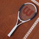 Ракетка тенісна Wilson Roland Garros Elite біло-блакитна WR086110U 9