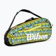 Сумка тенісна дитяча Wilson Minions 2.0 Team 3 Pack блакитно-жовта WR8020301001