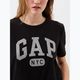 Футболка жіноча GAP Logo Slub Tee black 4