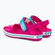 Дитячі сандалі Crocs Crockband цукерково-рожеві/басейн 3