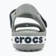 Дитячі сандалі Crocs Crockband світло-сірий / темно-синій 6