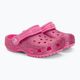 Дитячі шльопанці Crocs Classic Glitter Clog T рожевий лимонад 5