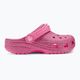 Дитячі шльопанці Crocs Classic Glitter Clog рожевий лимонад 3