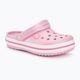 Дитячі шльопанці Crocs Crocband Clog ballerina рожеві