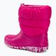 Дитячі снігоступи Crocs Classic Neo Puff цукерково-рожеві 3
