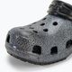 Дитячі шльопанці Crocs Classic Glitter Clog чорні 8