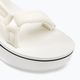 Яскраві білі жіночі трекінгові сандалі Teva Flatform Universal Mesh Print 7