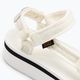 Яскраві білі жіночі трекінгові сандалі Teva Flatform Universal Mesh Print 8