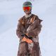 Чоловічі сноубордичні штани Oakley TC Gunn RC Bib 3.0 з принтом коричневих хмар 18