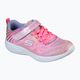 Дитячі кросівки SKECHERS Go Run 600 Shimmer Speeder світло-рожеві / мульти 11