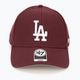 47 Бейсболка MLB Los Angeles Dodgers MVP темно-бордова Brand MLB Los Angeles Dodgers 4