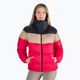 Пуховик жіночий Columbia Puffect Color Blocked red lily/beach/black