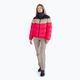 Пуховик жіночий Columbia Puffect Color Blocked red lily/beach/black 5