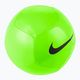 М'яч футбольний Nike Pitch Team electric green/black розмір 3 2