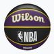 Баскетбольний м'яч Wilson NBA Team Tribute Los Angeles Lakers WTB1300XBLAL Розмір 7 2
