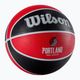 М'яч баскетбольний  Wilson NBA Team Tribute Portland Trail Blazers WTB1300XBPOR розмір 7 2