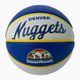 Міні м'яч баскетбольний  Wilson NBA Team Retro Mini Denver Nuggets WTB3200XBDEN розмір 3