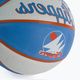 Міні м'яч баскетбольний  Wilson NBA Team Retro Mini Los Angeles Clippers WTB3200XBLAC розмір 3 3