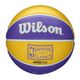 Міні м'яч баскетбольний  Wilson NBA Team Retro Mini Los Angeles Lakers WTB3200XBLAL розмір 3 4