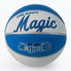 Міні м'яч баскетбольний  Wilson NBA Team Retro Mini Orlando Magic WTB3200XBORL розмір 3 2