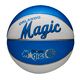 Міні м'яч баскетбольний  Wilson NBA Team Retro Mini Orlando Magic WTB3200XBORL розмір 3 4