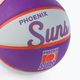 Міні м'яч баскетбольний  Wilson NBA Team Retro Mini Phoenix Suns WTB3200XBPHO розмір 3 3
