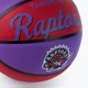 Міні м'яч баскетбольний  Wilson NBA Team Retro Mini Toronto Raptors WTB3200XBTOR розмір 3 3