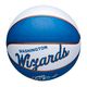Міні м'яч баскетбольний  Wilson NBA Team Retro Mini Washington Wizards WTB3200XBWAS розмір 3 4